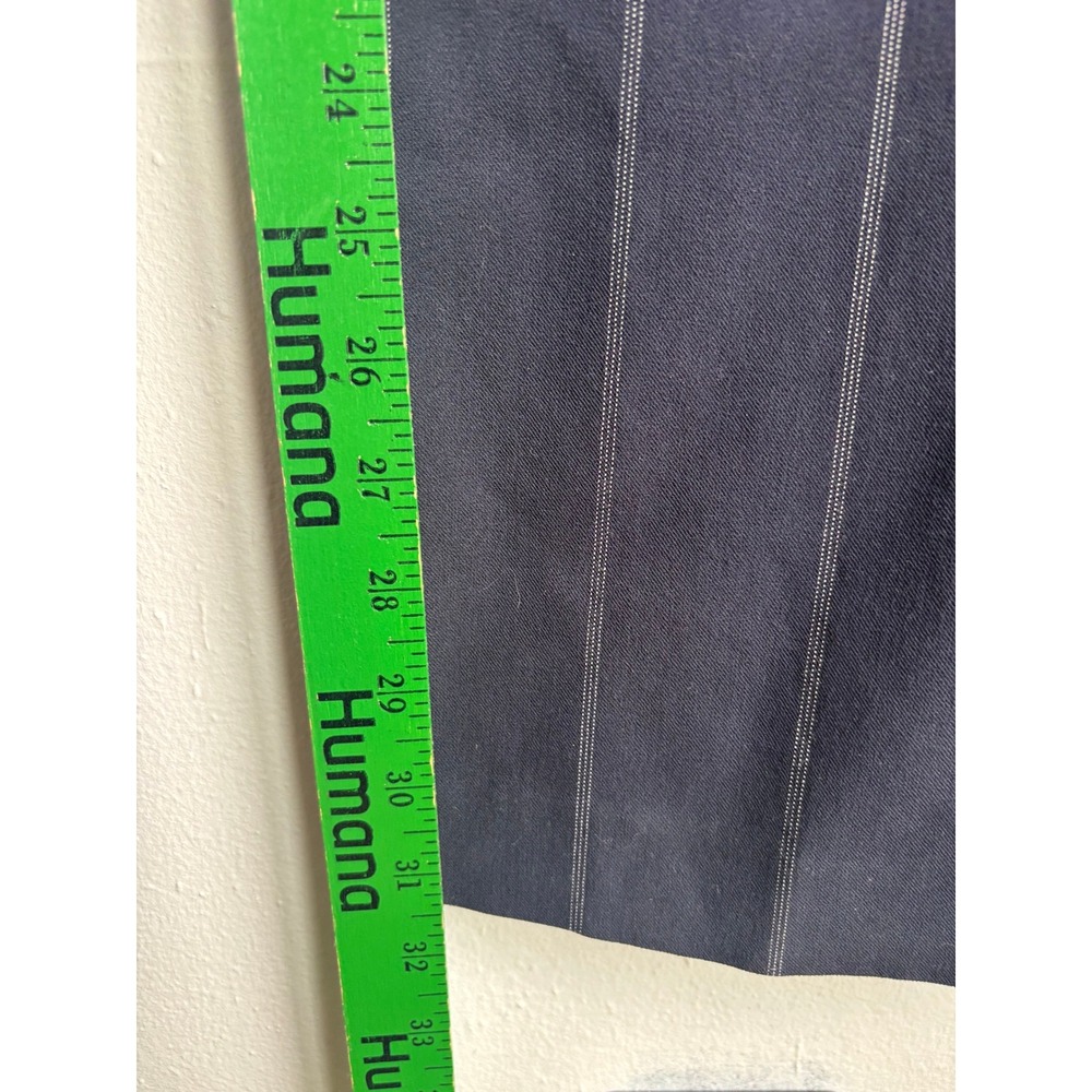 Express Editor Barely Boot Low Rise Pinstripe Str… - image 8